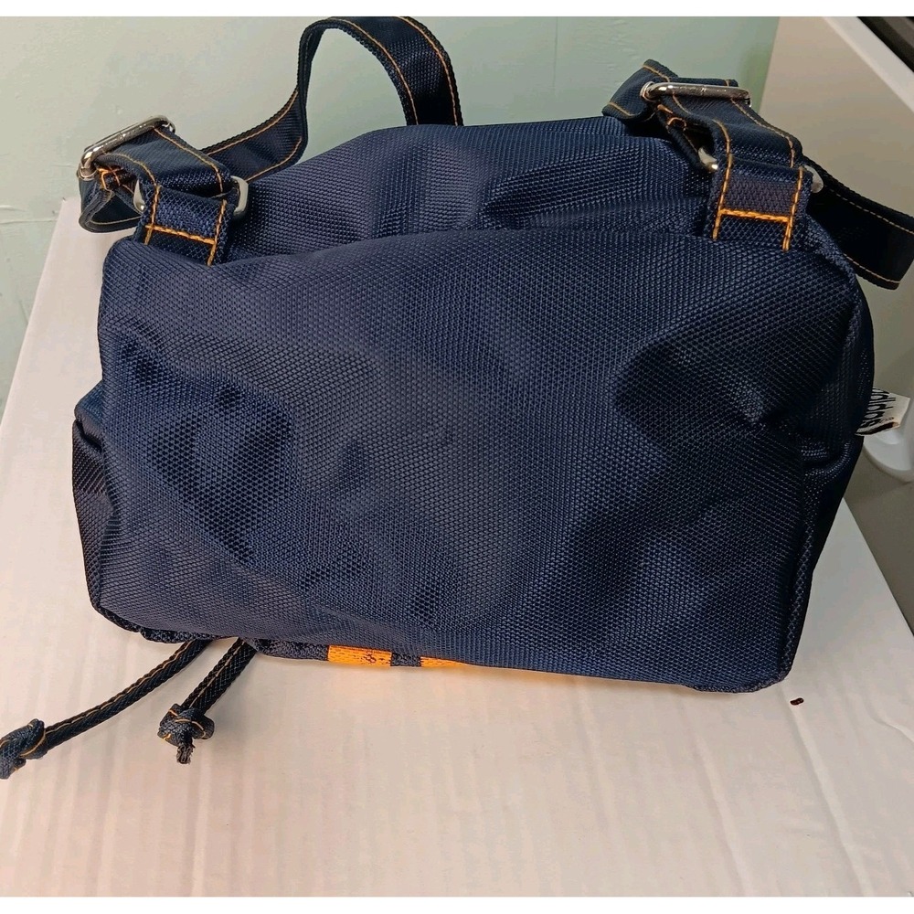 Adidas Mini Backpack Drawstring Flap Over W/Magnetic Closure Adjustable Straps - Picture 5 of 8